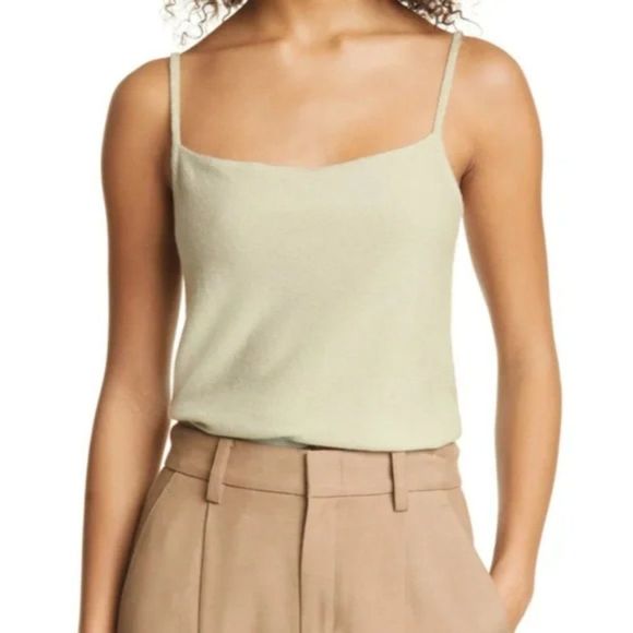 Vince Crocheted Cashmere Tank Top/Cami - Picture 3 of 6